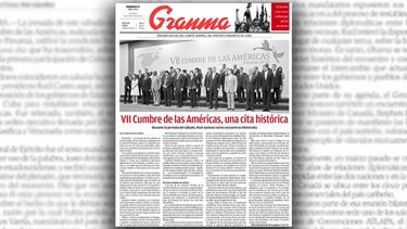 la prensa cubana califico de historica a la cumbre de las americas