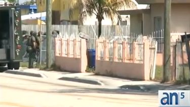 Un hombre se atrincheró en Miami