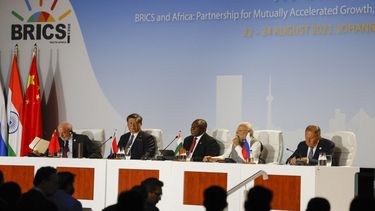 lideres del brics se pronuncian tras acordar declaracion final en la cumbre de johannesburgo