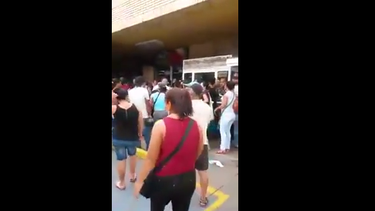 Escasez en supermercado de Venezuela