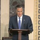 Romney escenificó el voto más contestatario contra Trump