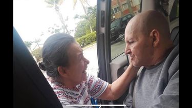 Eduardo Arocena y su esposa Miriam se encuentran en Miami tras 39 años de separación (Cortesía).&nbsp;