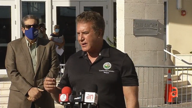 se inaugura el tercer centro de vacunacion en la ciudad de hialeah
