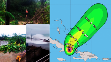 la tormenta tropical oscar lleva fuertes vientos y lluvias al oriente de cuba