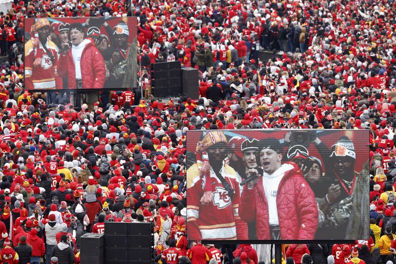 DEP-NFL SUPER BOWL-DESFILE
