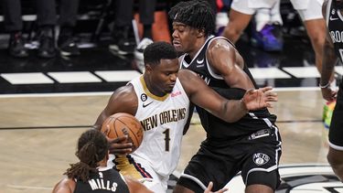 Zion vuelve con 25 puntos; Pelicans aplastan a Nets