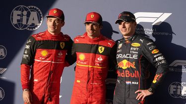 Sainz saldrá 1ro en GP de EEUU; Verstappen largará 2do