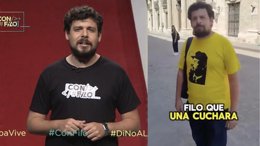 cubano enfrenta al presentador de con filo michel torres en la habana y lo llama comunista descarado