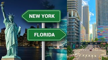 el crimen de nueva york hace que miles de personas y negocios comienzan a mudarse a florida