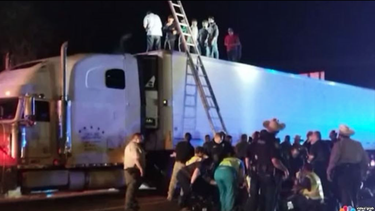 camionero cubano de miami, tras las rejas por llevar decenas de indocumentados en su rastra