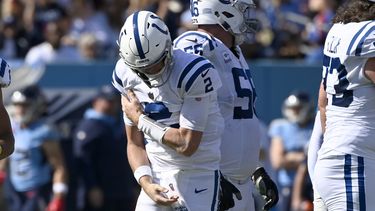 Colts envían a Matt Ryan a la banca, Ehlinger será titular