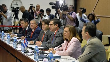 finalizo la primera sesion cuba-eeuu en la habana: fue una manana muy productiva
