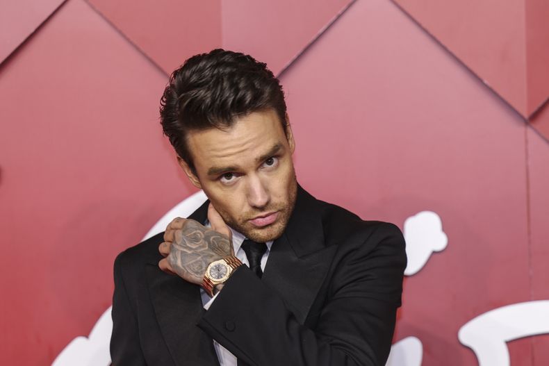 ARCHIVO - Liam Payne posa a su llegada a los British Fashion Awards en Londres, el 5 de diciembre de 2022. (Foto de Vianney Le Caer/Invision/AP, archivo)