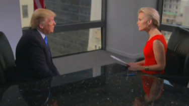 donald trump  y megyn kelly se enfrentan en tensa entrevista