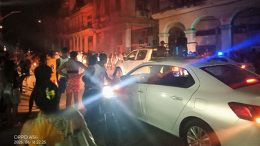 protesta masiva sacude centro habana a metros del capitolio en visperas del pleno del partido comunista