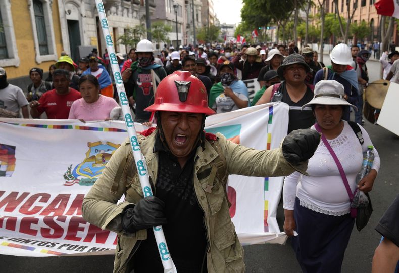 AMS-GEN PERÚ-PROTESTAS