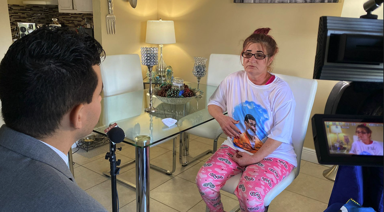 Llega a Miami la madre del camionero cubano Rogel Aguilera, condenado a 110 años de prisión