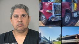 arrestan a camionero cubano en texas tras aparatoso accidente con su camion que dejo un muerto