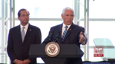 el vicepresidente de estados unidos, mike pence, aseguro que el regimen cubano evita que venezuela sea libre