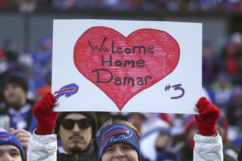 DEP-NFL BILLS-HAMLIN