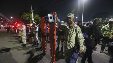 Se desploma estructura del metro de Ciudad de México