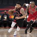 Raptors vencen a Bulls en alargue; Siakam logra 25 puntos
