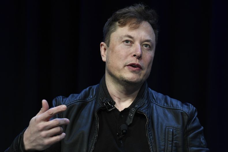 El CEO de Tesla y SpaceX Elon Musk en una conferencia en Washington el 9 de marzo del 2020. (AP foto/Susan Walsh)