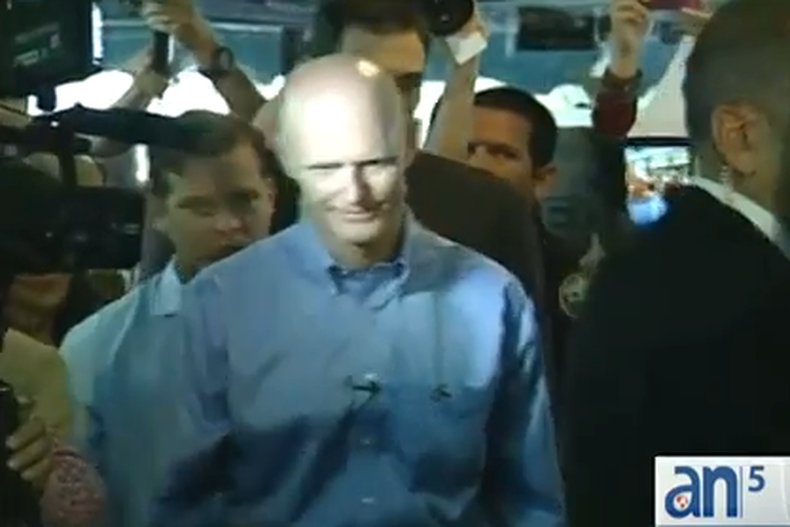 Tres políticos de peso de Florida, Marco Rubio, Rick Scott y Carlos López Cantera ofrecieron su apoyo explícito hoy a la comunidad venezolana en el exilio y pidieron al gobierno de Estados Unidos sanciones contra Nicolás Maduro.
