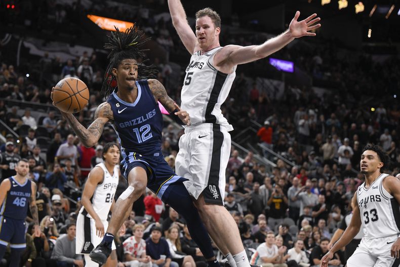 DEP-BAS GRIZZLIES-SPURS
