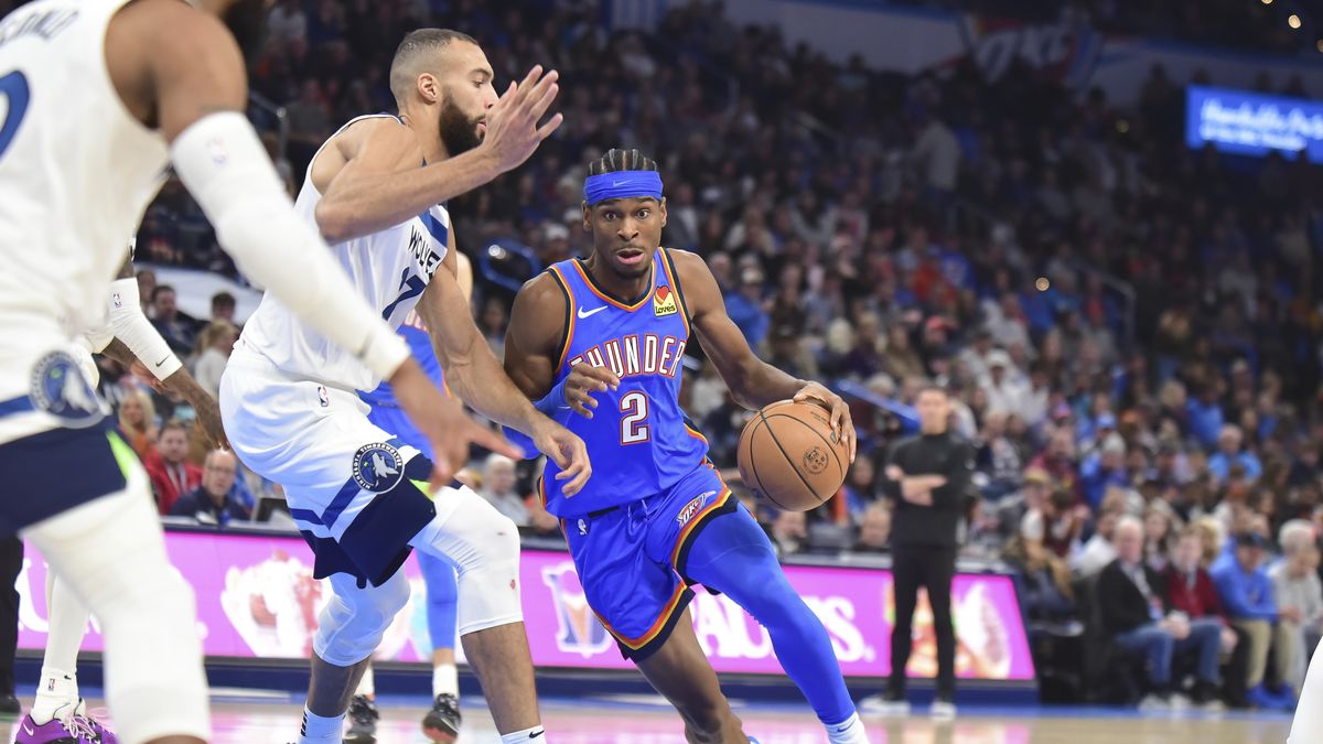 Gilgeous-Alexander Anota 34 Puntos; Thunder Arrolla 129-106 A Timberwolves