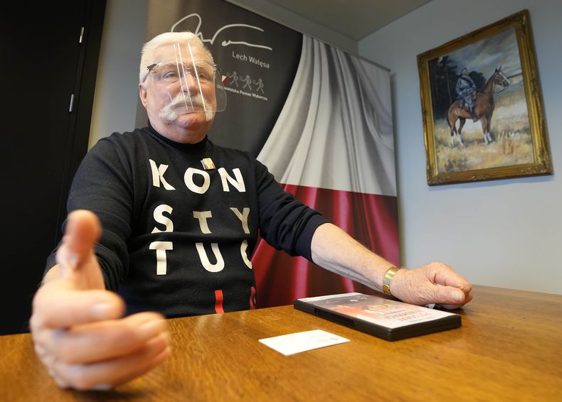 EUR-GEN CORONAVIRUS-LECH WALESA