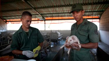 Venezuela combate la escasez con ayuda militar