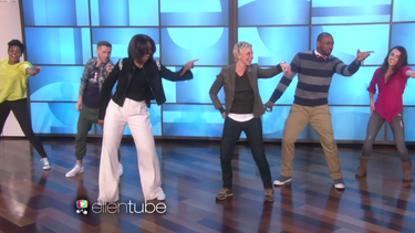 video: michelle obama baila con ellen degeneres