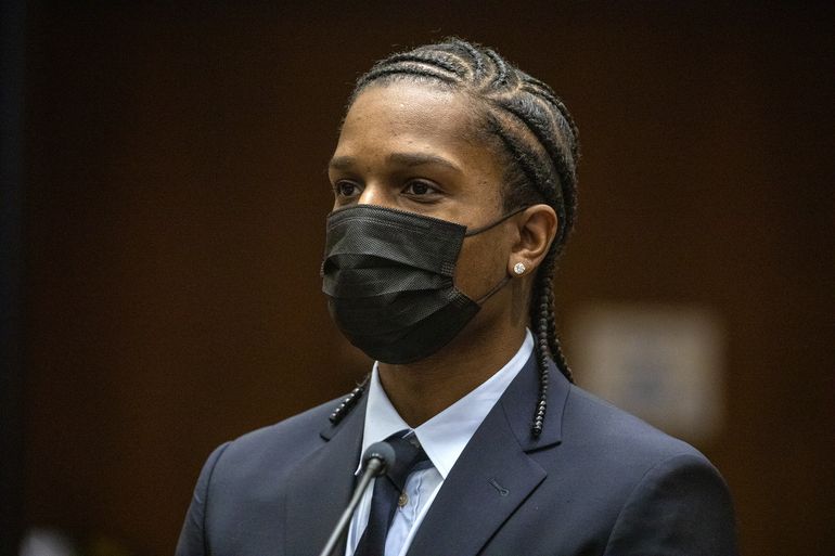 A$AP Rocky se declara inocente de agresión con arma de fuego