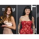Amy Allen posa con el premio a la mejor compositora del año (no clásica) durante la 67.ª edición de los Premios Grammy en Los Ángeles el 2 de febrero de 2025 (izquierda); Julia Michaels aparece en la 67.ª edición de los Premios Grammy en Los Ángeles el 2 de febrero de 2025 (centro); y Sebastian Kole aparece en la 66.ª edición de los Premios Grammy en Los Ángeles el 4 de febrero de 2024. (Foto AP)