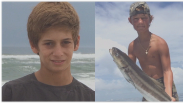continua la busqueda de adolescentes perdidos en el mar