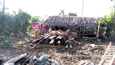 demoledor impacto del huracan melissa en songo-la maya: viviendas colapsadas, puentes destruidos y todo el municipio sin electricidad