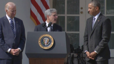 presidente obama elige al juez merrick garland  como candidato al tribunal supremo