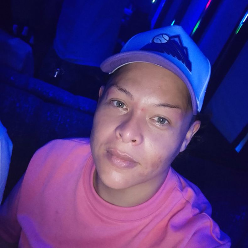 Esta foto del 27 de septiembre de 2026, obtenida por The Associated Press, muestra a Daniela Fuentes, una mujer transgénero de Cuba que fue deportada por Estados Unidos. (AP Foto)