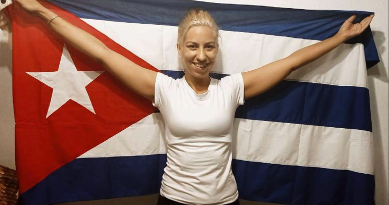 Activista cubana Thais Mailén Franco tuvo que abandonar Cuba por las amenazas de la dictadura