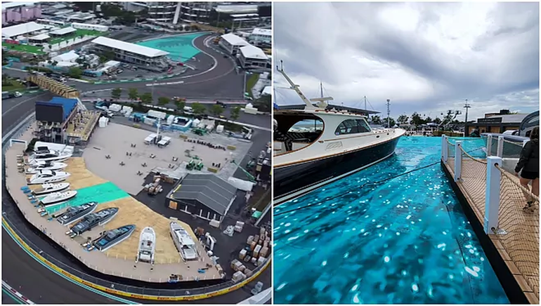 El agua falsa de la F1 Miami que ha desconcertado a todo el mundo