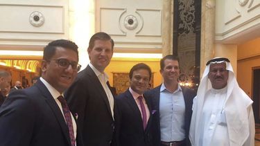 hijos de trump inauguran campo de golf en dubai