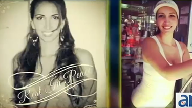 Preparativos para despedir a Tanya González