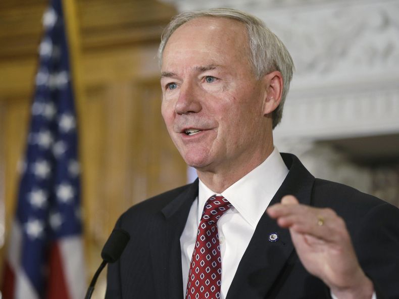 El gobernador de Arkansas, el republicano Asa Hutchinson.