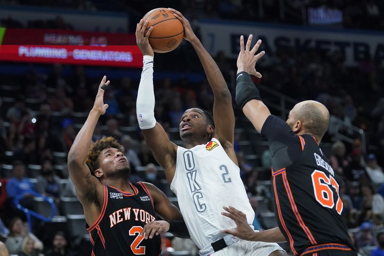 DEP-BAS KNICKS-THUNDER