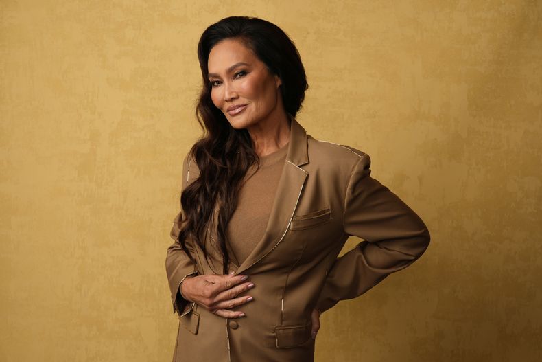 Tia Carrere posa para un retrato para promocionar Lilo & Stitch durante la Comic-Con International el viernes 25 de julio de 2025, en San Diego. (Foto AP/Chris Pizzello)