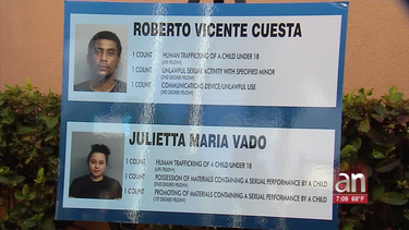 arrestan a una pareja de hialeah por explotar sexualmente a una menor de 16 anos