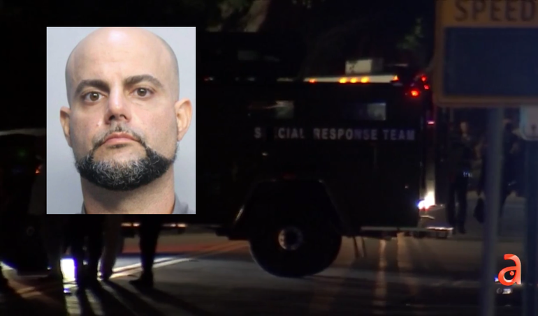 Arrestan a un hombre que se enfrentó a un equipo SWAT en Miami Springs