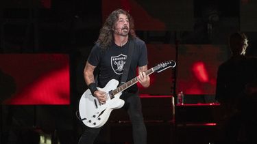 ARCHIVO - Dave Grohl de Foo Fighters se presenta en el Festival dété de Québec, el 8 de julio de 2023, en Plains of Abraham en la ciudad de Quebec. (Foto de Amy Harris/Invision/AP, Archivo)