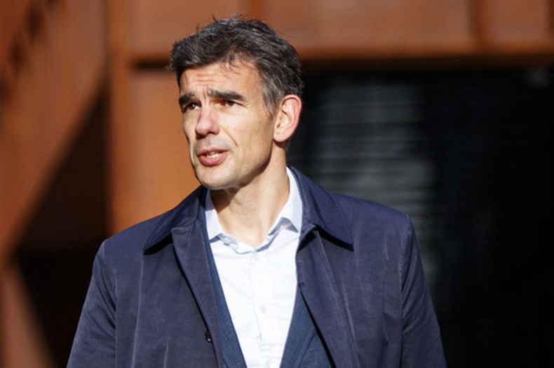 El ejecutivo de Google Matt Brittin en la sede de Google y Youtube en Kings Cross, Londres, el 16 de noviembre del 2017. (Tolga Akmen/Pool Photo via AP)